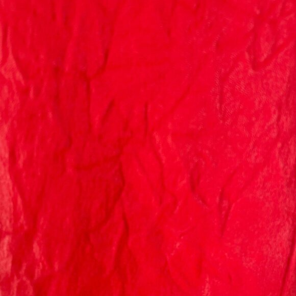 Zadig and Voltaire Womens 36 Small Phlame Pants Crinkled Lamb Leather in Red - Picture 8 of 14